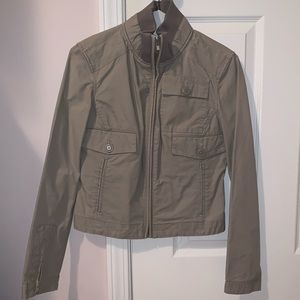London Jean Khaki Jacket. Size XS